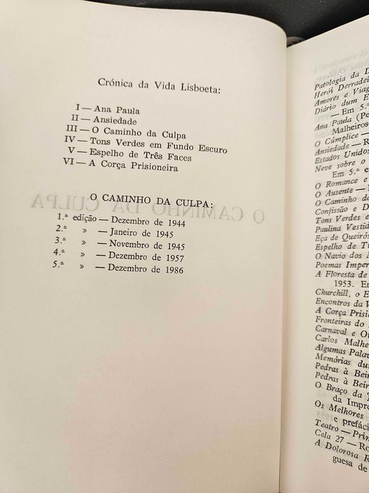 Joaquim Paço D' Arcos - O Caminho da Culpa