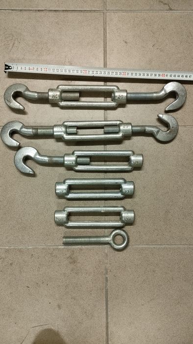 Śruba rzymska napinacz naciąg hak