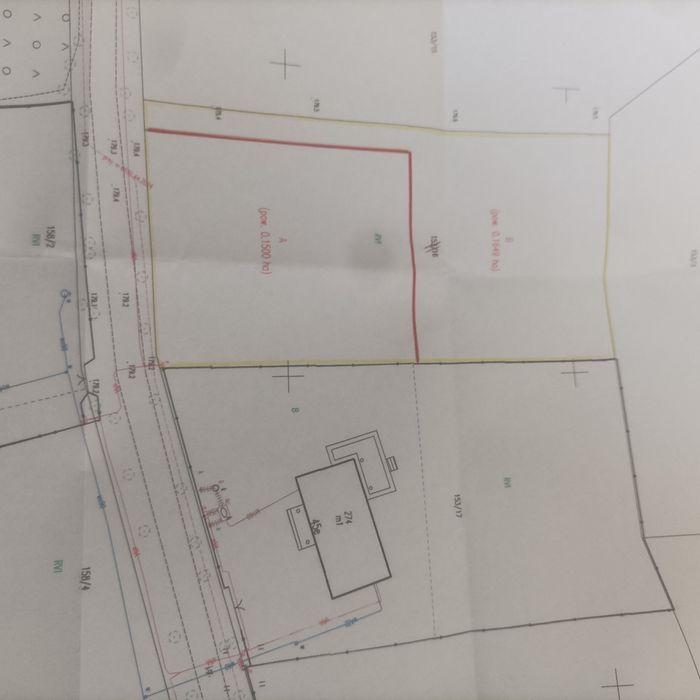 Działka budowlana, leśna w Ostrowinie