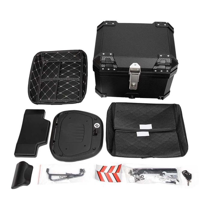 Top case ABS 45 L moto cafe racer