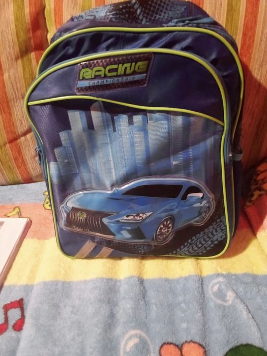 Рюкзак синій  б/у