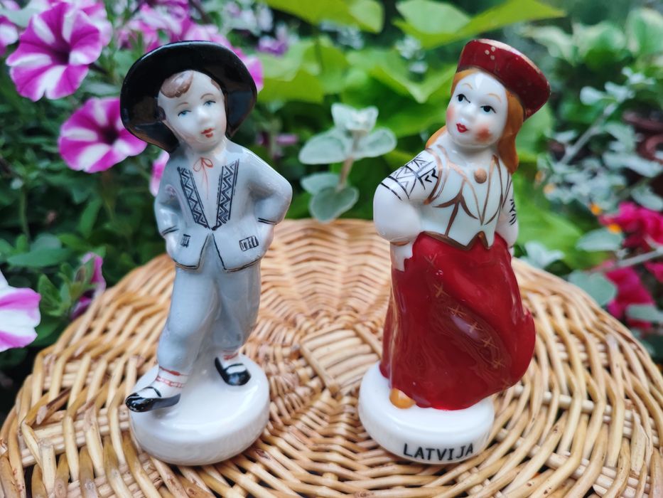 Para figurek " Taniec Zemgale", Ryga