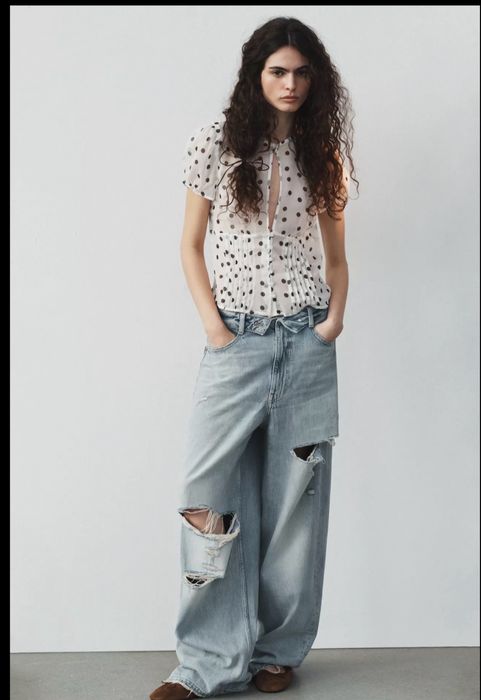 Джинси zara нова колекція 32 розмір
