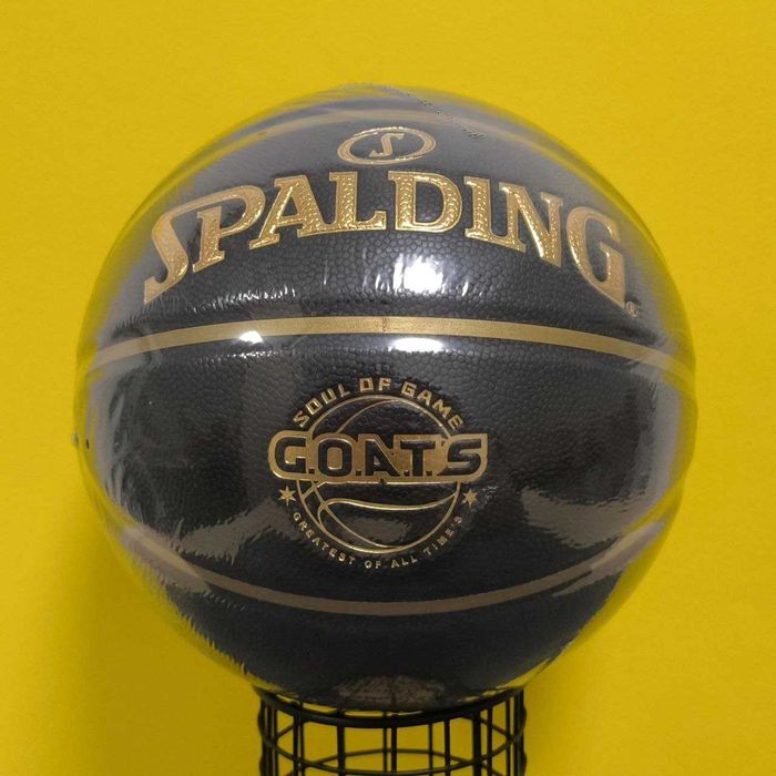 Баскетбольный мяч Spalding G.O.A.T. (черный/коричневый) CUBAL Size 6/7