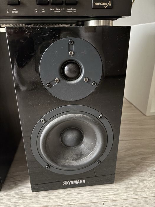 Wzmacniacz technics SU810 oraz głośniki Yamaha NS-BP 300