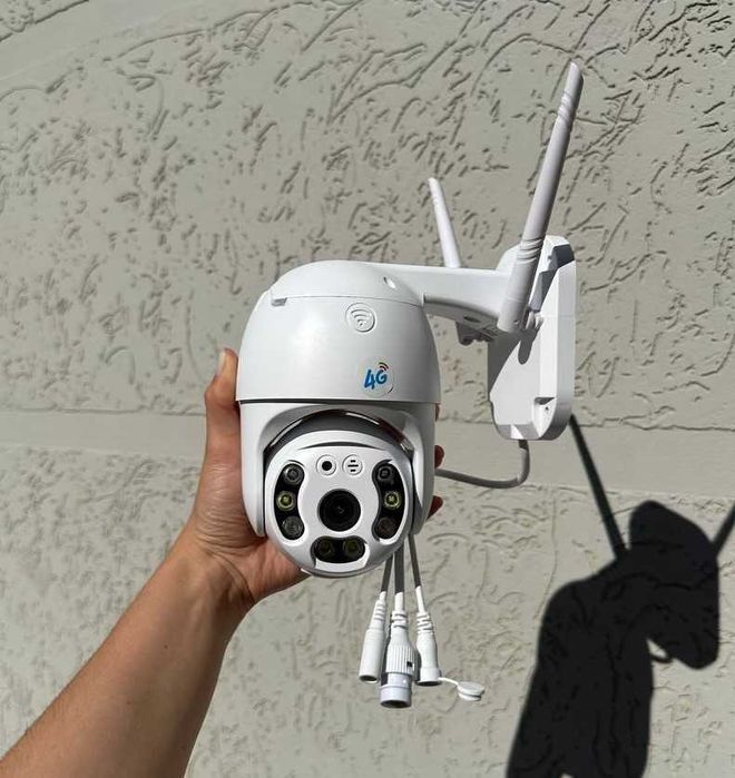 sim 4G камера відеоспостереження вулична сим карта поворотна вулична