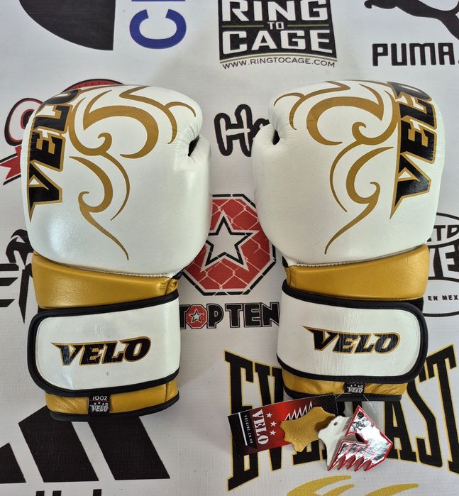 VELO Pro 12 Oz 14 Oz 16 Oz Оригінал Шкіра Боксерські рукавиці Mma Мма
