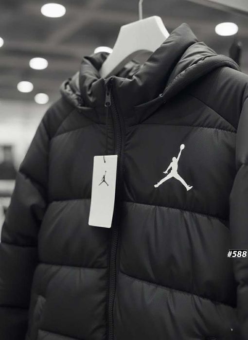 Новий Пуховик Зимовий Nike Jordan » Куртка Найк Джордан