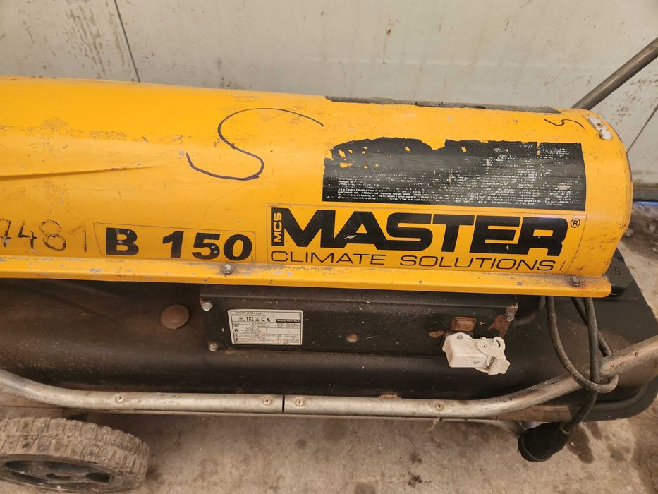 Mocna nagrzewnica olejowa Master B150 - 44kW