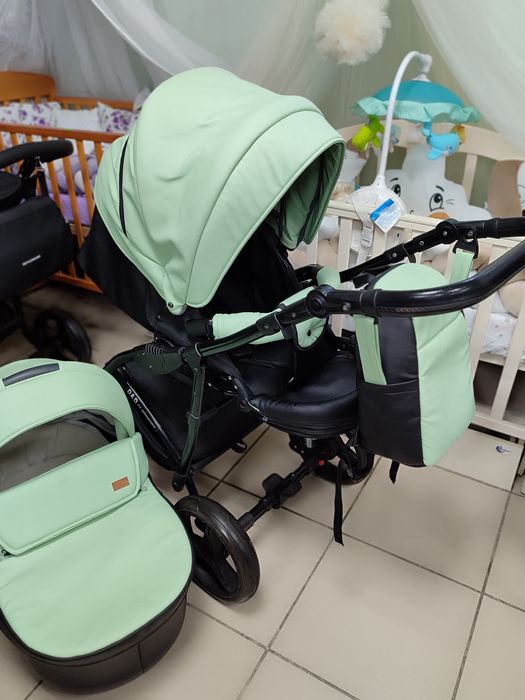 Коляска 2в1 и 3в1 из Экокожи