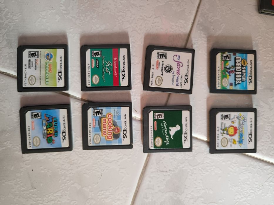 Nintendo DS Lite e jogos