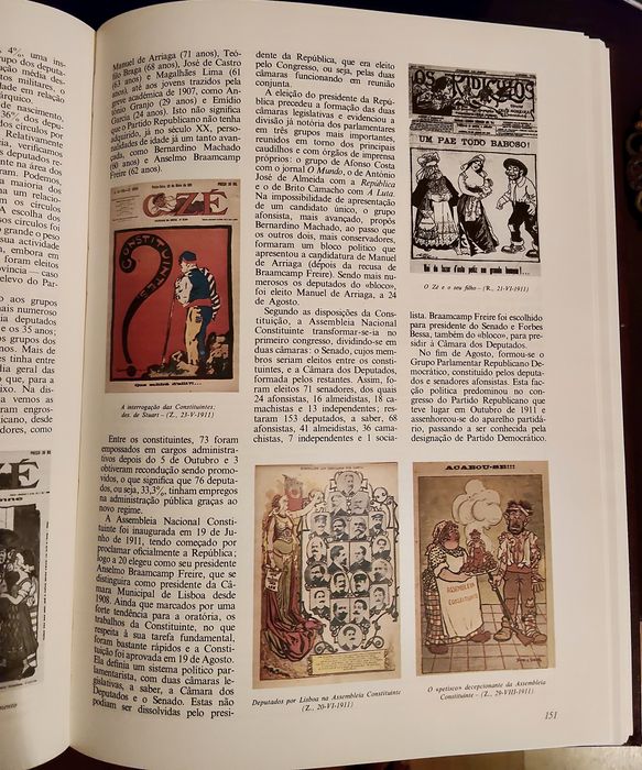 PRIMEIRA REPÚBLICA. [2 Vols.]História Contemporânea de PORTUGAL