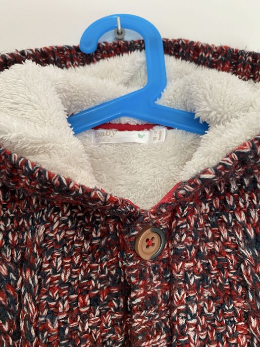 Ciepły sweter M&Co rozm 86/92