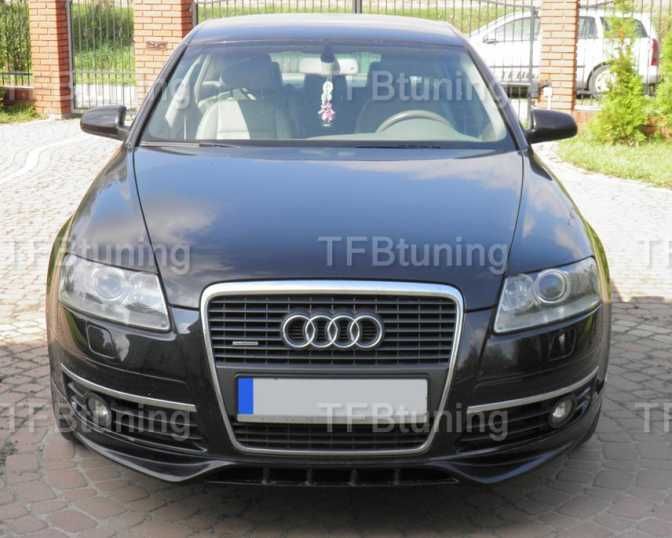 Spoiler zderzaka przód A6 C6 2004 -2009 ver 2 TFB TUNING