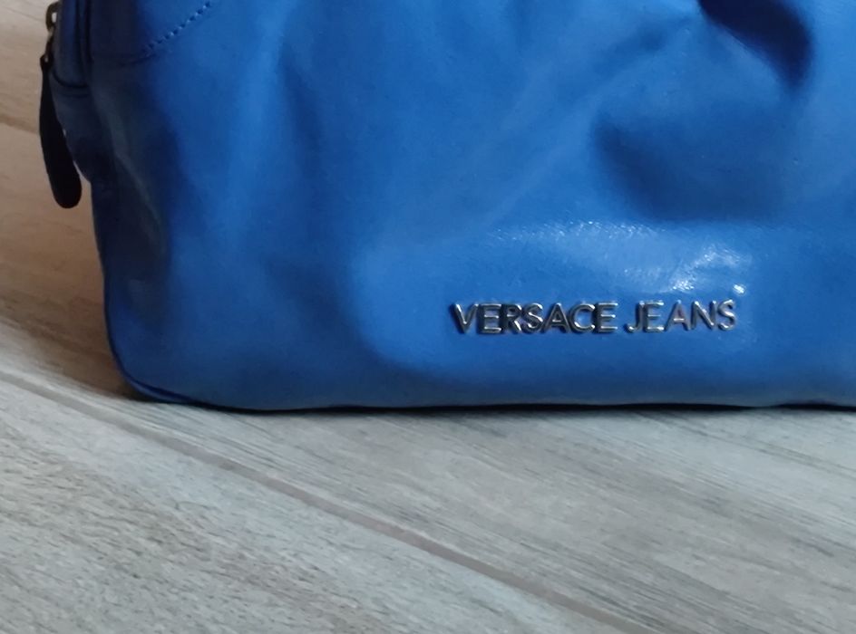 Nowa Versace jeans torebka damska niebieska
