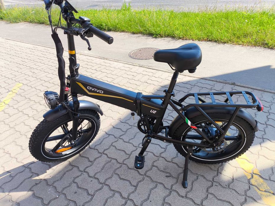 Ovivo V2 składany rower elektryczny Fatbike - zdjęcie 3