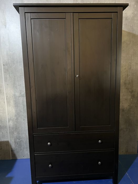 Szafa sosnowa ikea hemnes ciemnybrąz + dostawa warszawa