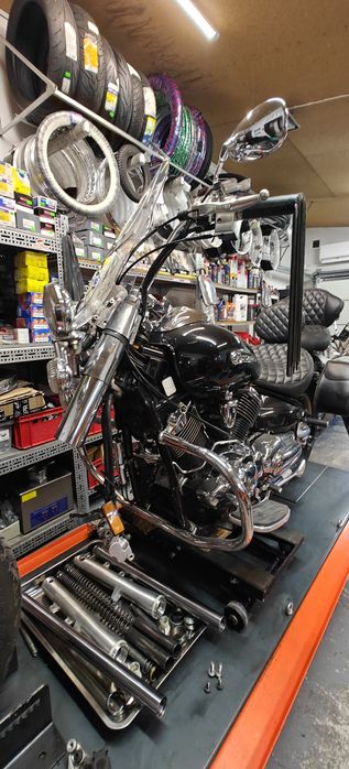 Wymiana opon motocyklowych, serwis motocykli