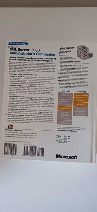 SQL Server 2000 – Administrator's Companion64750732250499121
