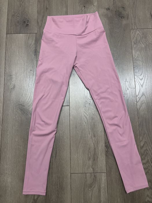 Legginsy push up różowe