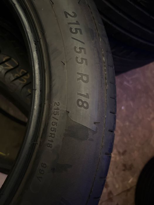 4x 215/55/18 letnie Michelin Primacy 4 idealny stan 2021 6,4mm