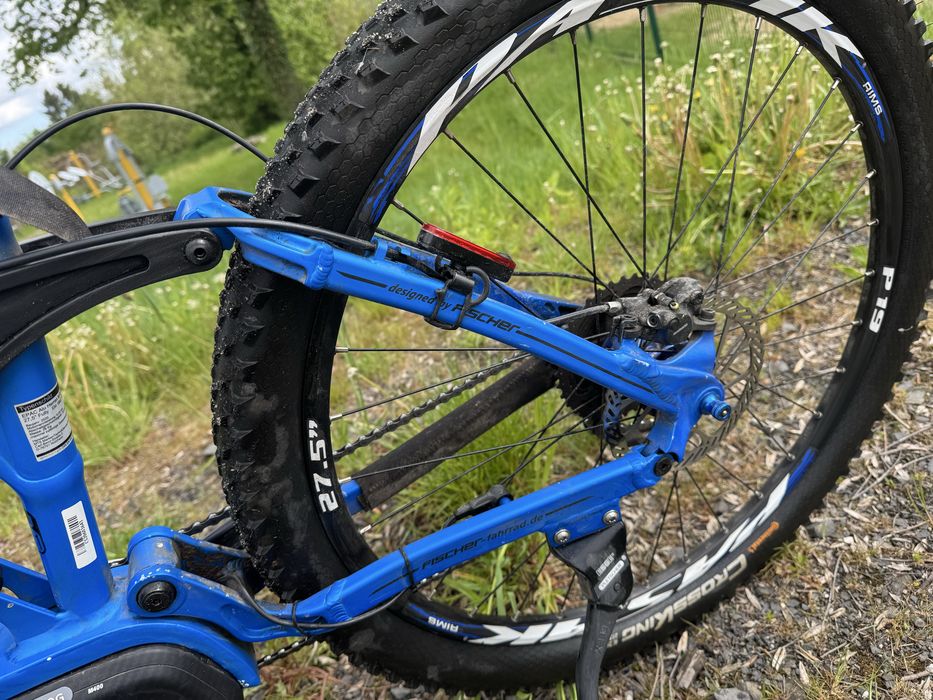 Fischer EM 1862 – E-MTB Full Suspension | Bafang M400 | 557 Wh | 27,5”