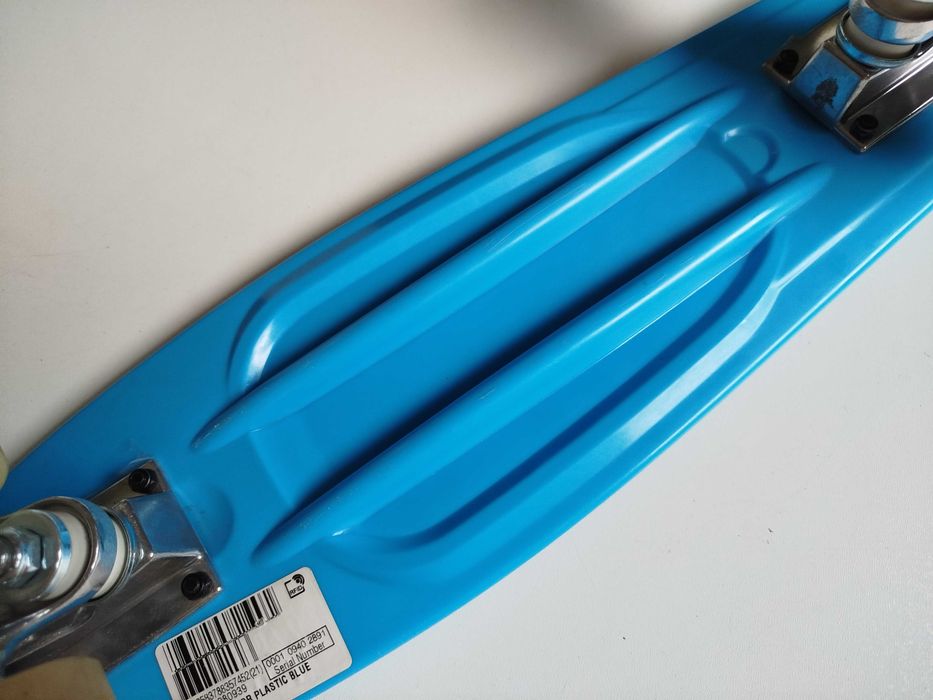 Deskorolka fiszka niebieska Plastic Junior Super stan!