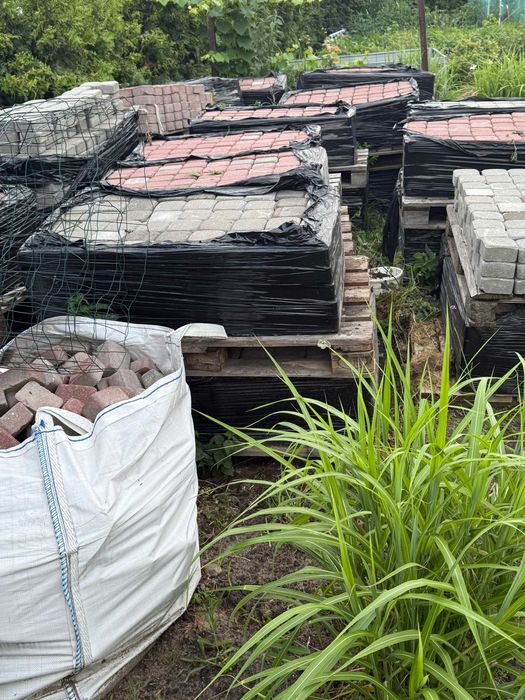 Kostka brukowa używana 120 m2