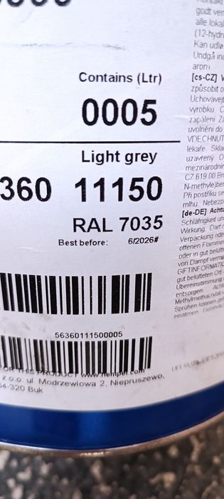 Vendo Tinta metálica Hempel