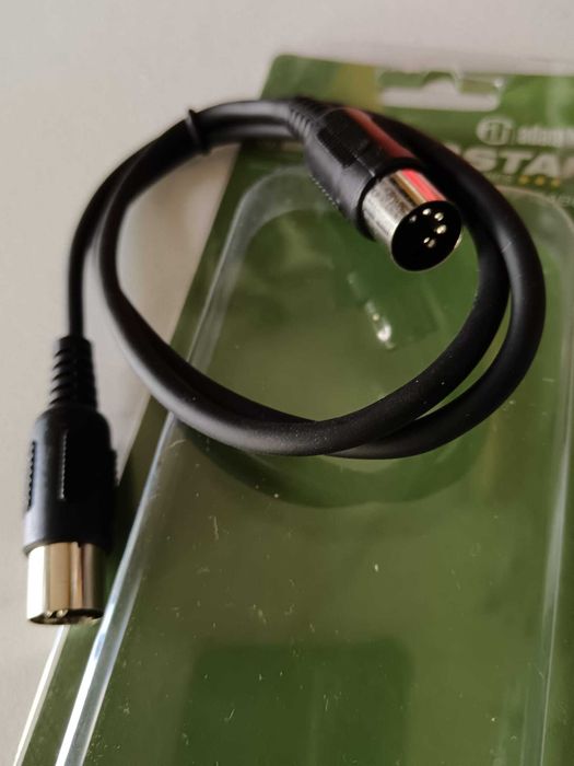 Adam Hall K3midi0075Blk Midi cable 0,75m