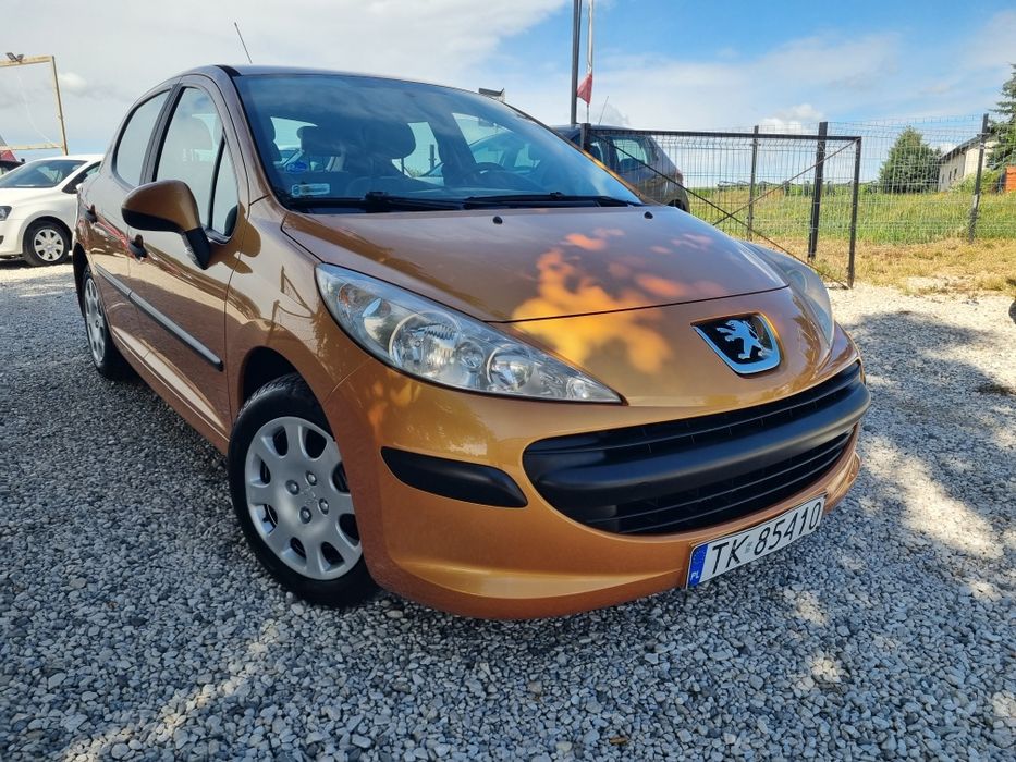 Peugeot 207 1.4 16V 2007 rok 120 Przebieg Klimatyzacja