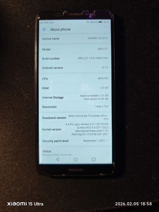 Huawei Y5 (używany)