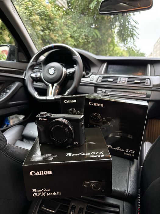 ЗНИЖКА! Камера Canon PowerShot G7 X Mark III Чорна/Срібна НОВІ