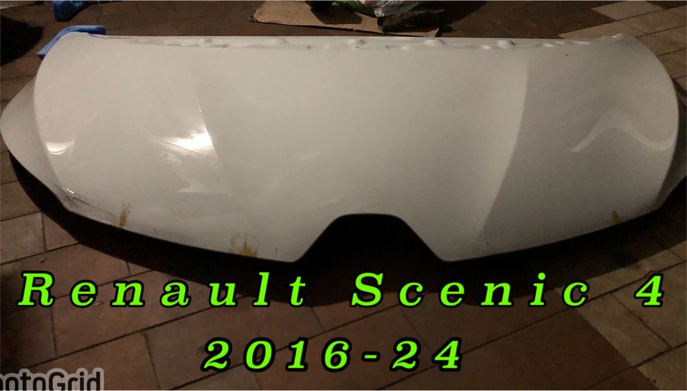 Капот Renault Scenic 4 2016-24 Рено Сценік 4