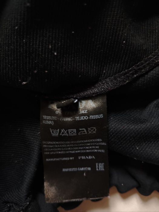 Zip hoodie prada кофта M