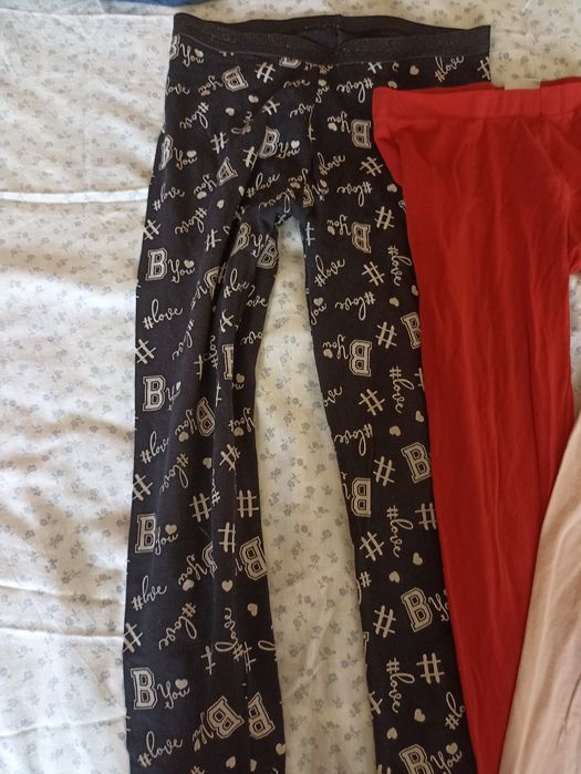 4 leggings 12 anos por 3,50 euros