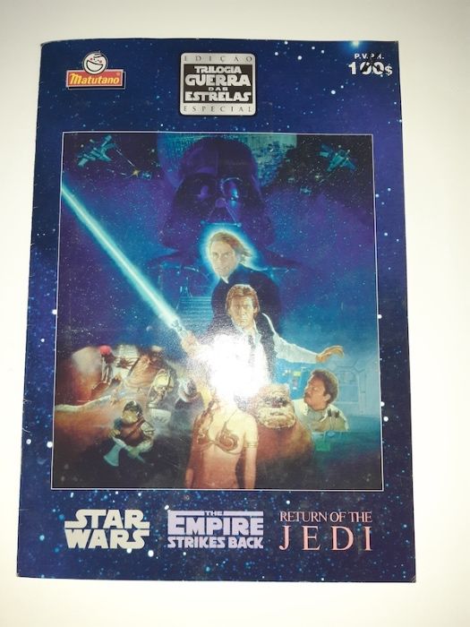 Caderneta Star Wars Matutano - Mini Filmes