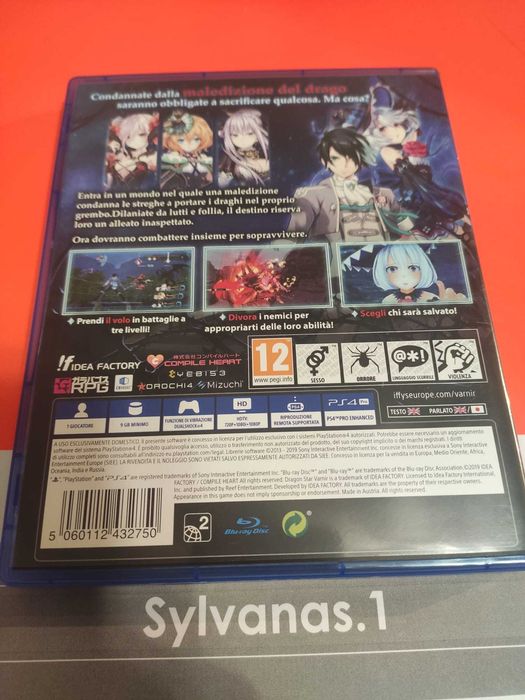 Dragon Star Varnir Playstation 4/PS4/PS5