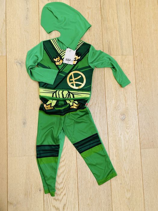 Lego ninjago Lloyd kostium przebranie nowe 104 h&m 3 4 lata