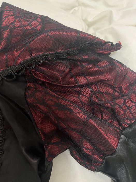 Disfarce Halloween Carnaval Menina Gótico