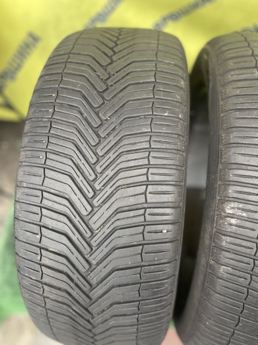 Michelin 225/55r18 пара резина шини б/у склад оригінал