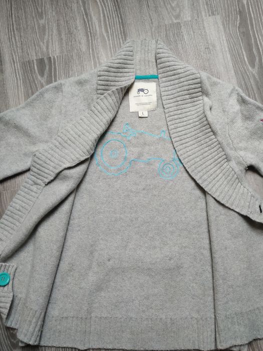 Sweter r L 80% wełna jagniątka