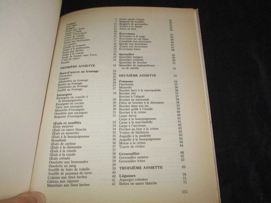 Livro Cuisine de Bourgogne Famille Vincenot