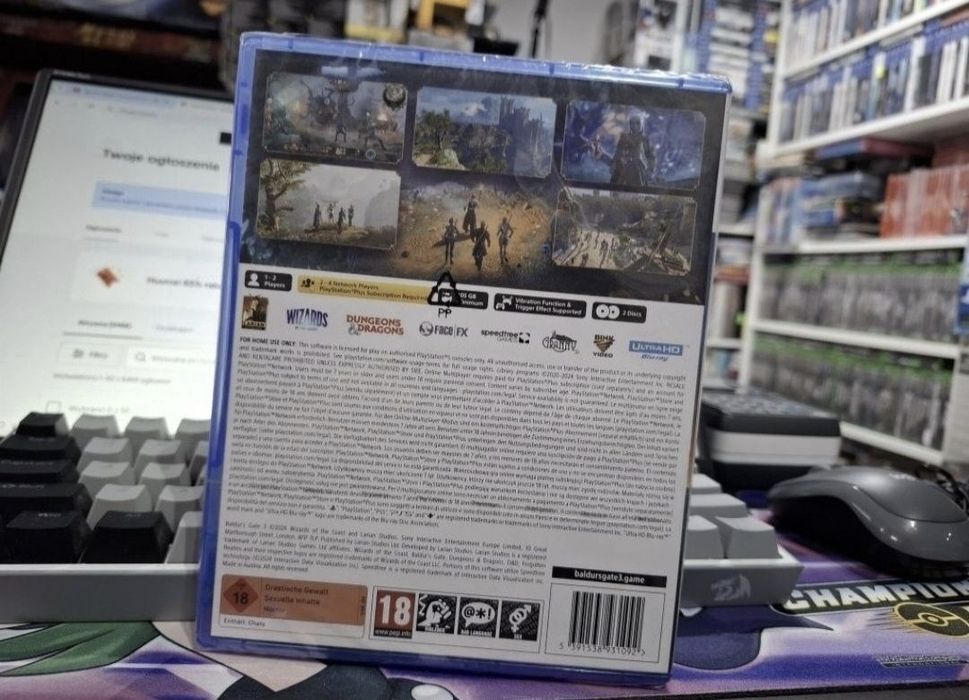 Baldur's Gate 3 [Nowa, Polskie Wydanie] Sony PS5