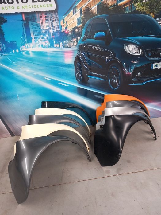 Guarda lamas traseiro esquerdo e direito Smart Fortwo 450 1G e 2G