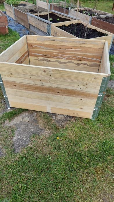 Podwyższana grządka,  inspekt ,warzywnik, kompostownik