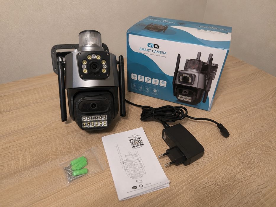 Продам поворотну Wi-Fi IP камеру відеоспостереження PTZ Full HD