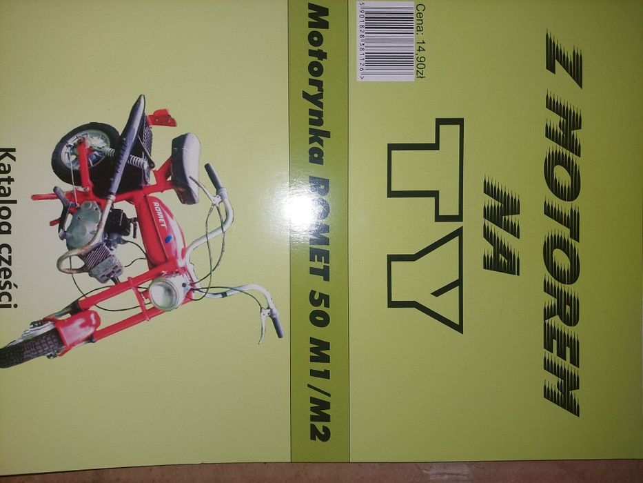 Instrukcja obsługi katalog czesci rama silnik romet motorynka m2 m3