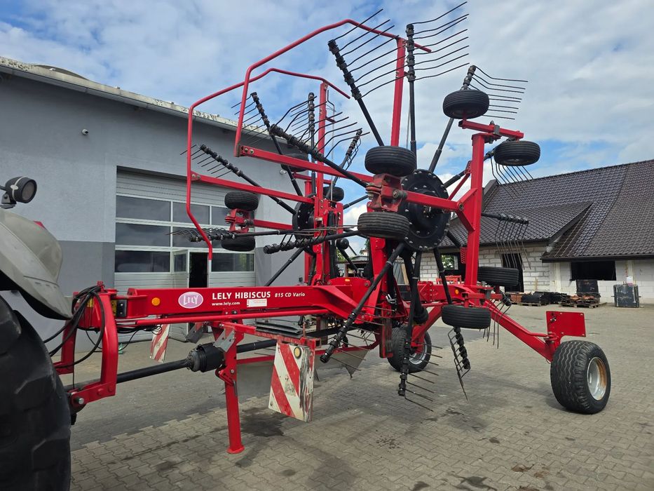 Lely HIBISCUS 815 CD Vario  Zgrabiarka karuzela Lelly 8m.