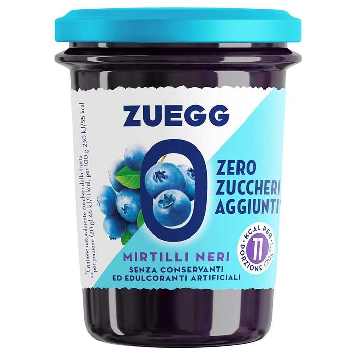 Джем Полуниця та Суниця без Цукру та Консервантів Zuegg Zero, 220г